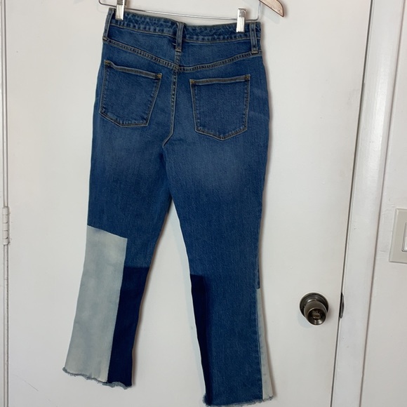 Universal Thread Color Block Cropped Jeans - Picture 5 of 13